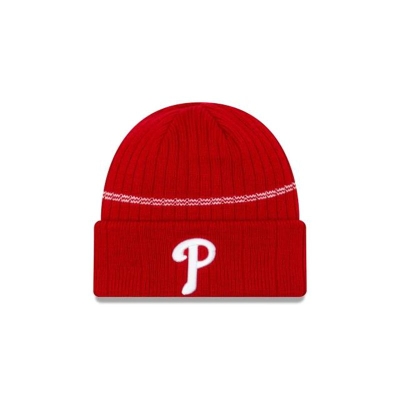 Sapca New Era Philadelphia Phillies MLB Sport Knit Beanie - Rosii